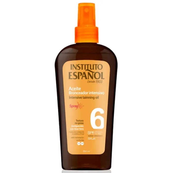 Aceite Bronceador SPF6