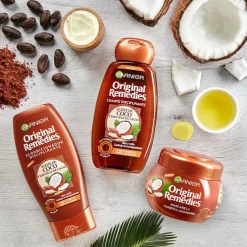 Aceite de Coco y Manteca de Cacao Champú Disciplinante