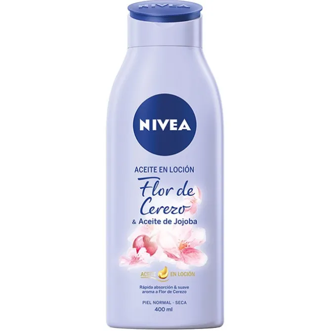 Aceite en Loción Flor de Cerezo & Aceite de Jojoba