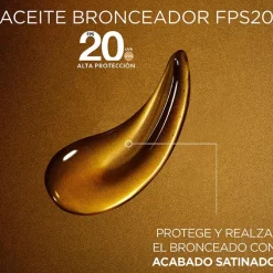 Aceite Protector Bronceador SPF20