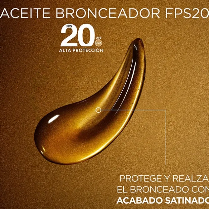 Aceite Protector Bronceador SPF20
