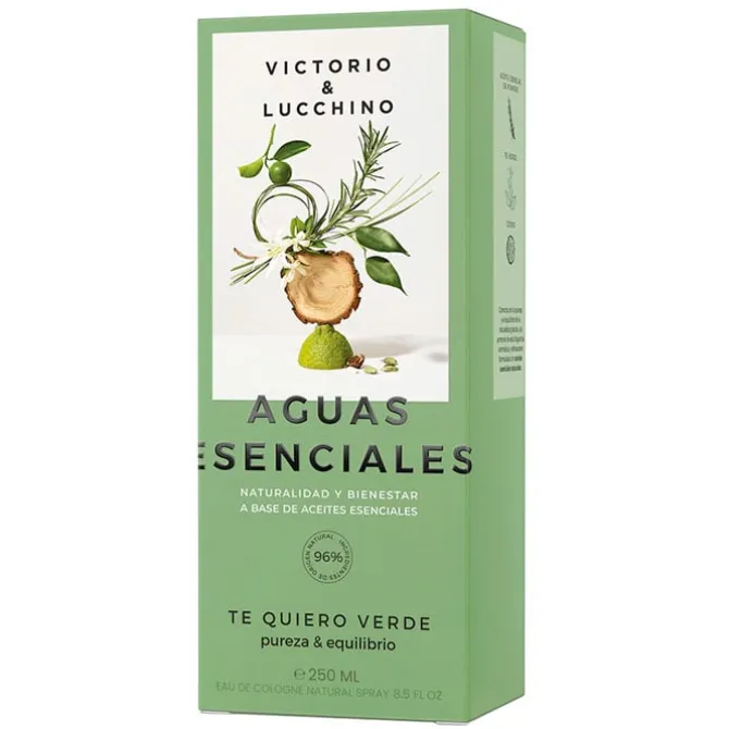 Aguas Esenciales Te Quiero Verde