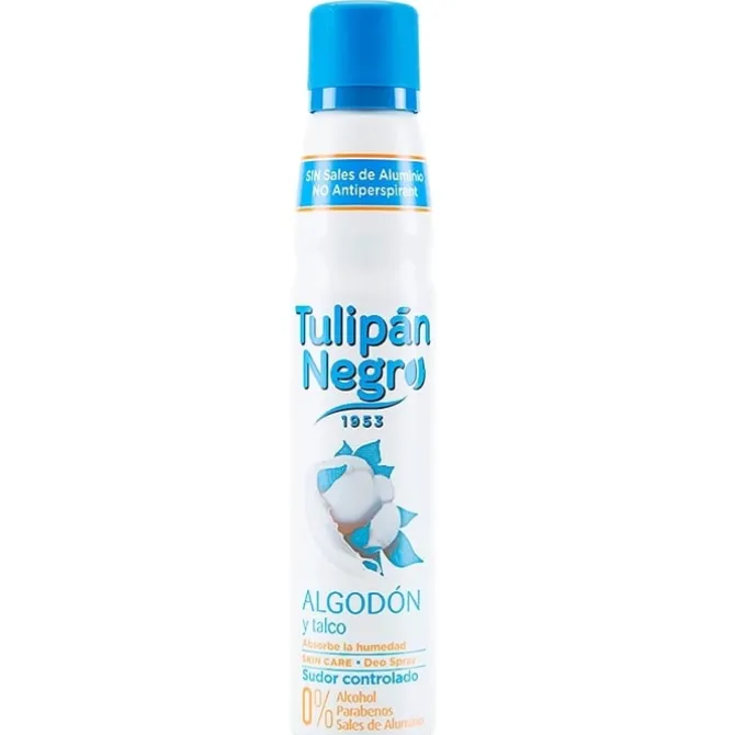 Algodón y Talco Desodorante Spray