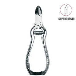 Alicate Pedicura Cromado Muelle Gusanillo