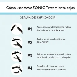 Amazonic Cejas Sérum Densificador + Cepillo