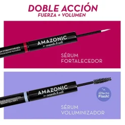 Amazonic Pestañas Sérum Fortalecedor + Voluminizador