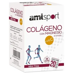 Amlsport Colágeno con Magnesio Sticks
