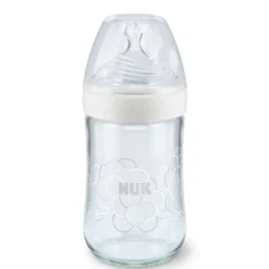 Biberón Nature Sense Cristal 0-6 Meses M Silicona