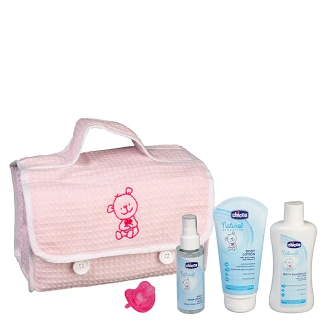 Bolsa Neceser Baby Piqué Rosa