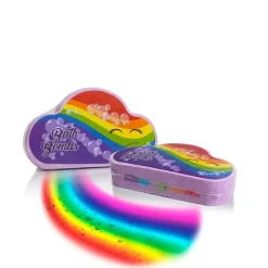 Bomba Baño Arcoiris Nube Violeta