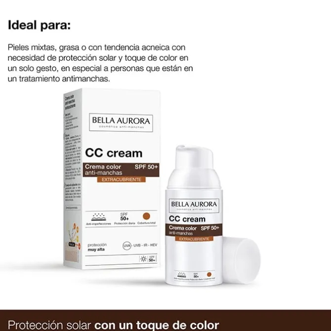 CC Cream Antimanchas SPF50+ Extracubriente