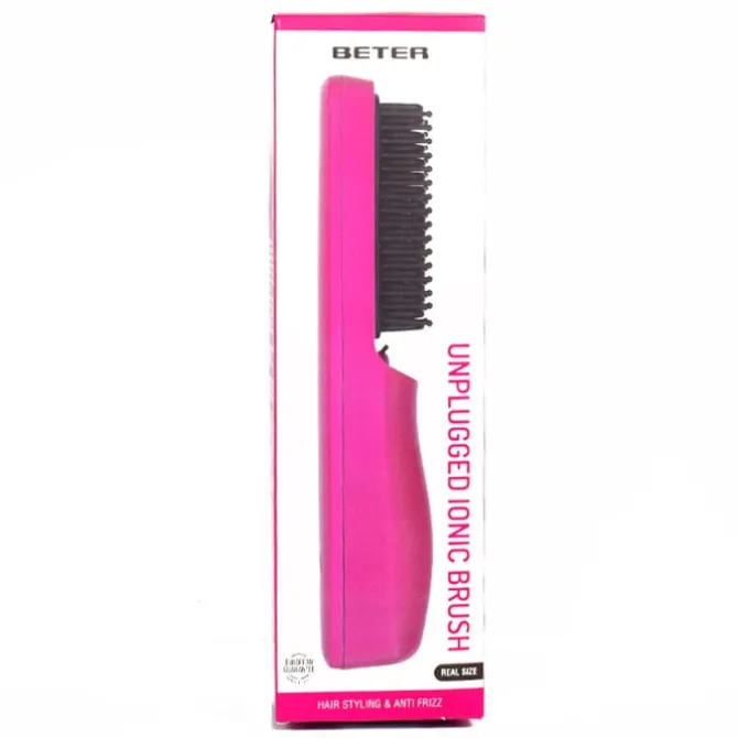 Cepillo Iónico Inalámbrico GRWM Rosa