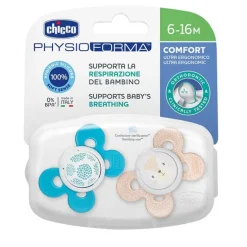 Chupete Physio Comfort Silicona Azul 6-16 Meses