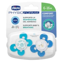 Chupete Physio Comfort Silicona Azul 6-16 Meses