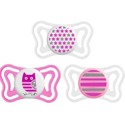 Chupete Physio Light Silicona Rosa 6-16 Meses