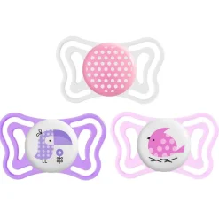 Chupete Physio Light Silicona Rosa 2-6 Meses
