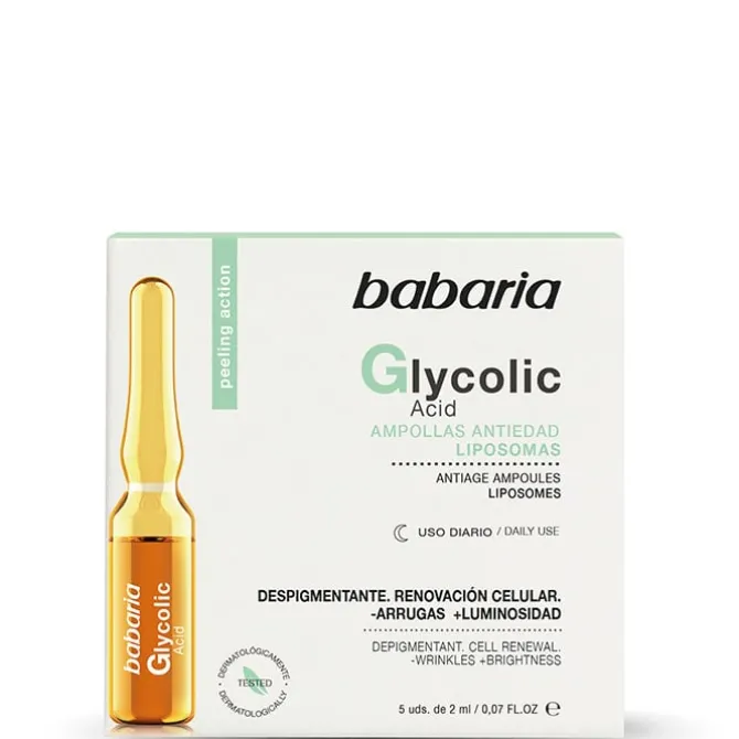 Ácido Glicólico Ampollas Antiedad