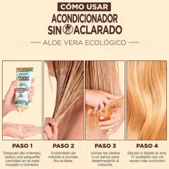 Coco y Aloe Vera Acondicionador Sin Aclarado