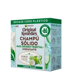 Coco y Aloe Vera Champú Sólido