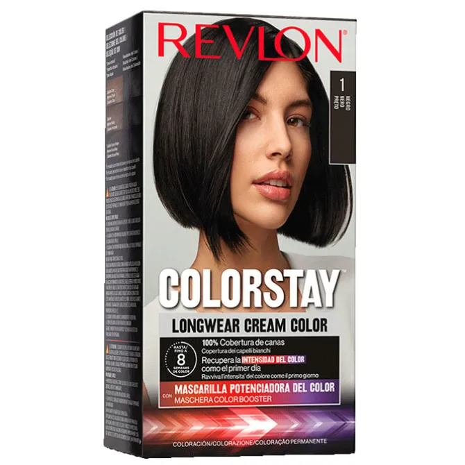 COLORSTAY Longwear Cream Color Nº 1 Negro