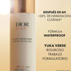 DIOR SOLAR LECHE PROTECTORA PARA ROSTRO Y CUERPO SPF 30