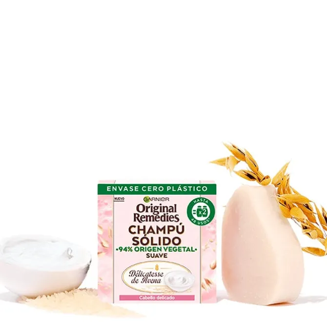 Délicatesse de Avena Champú Sólido