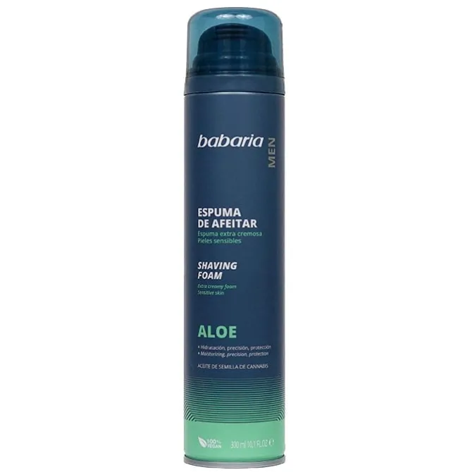 Espuma de Afeitar Aloe