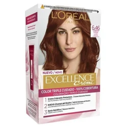Excellence Creme Nº 6.46 Rubio Oscuro Caoba Cobrizo