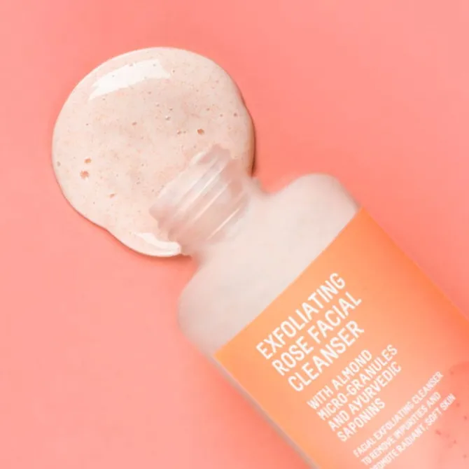 Exfoliating Rose Facial Cleanser