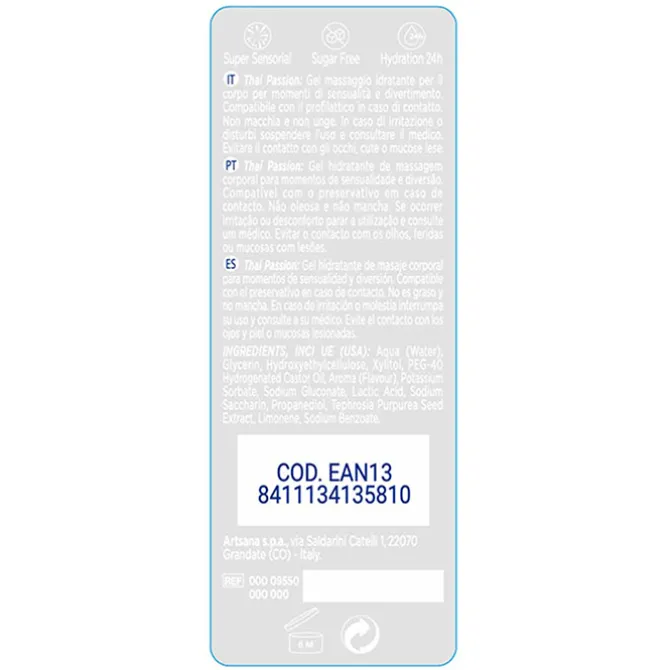 Gel Masaje Thai Passion
