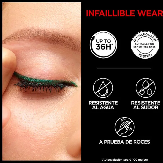 Infalible Grip Eye Liner