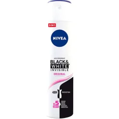 Invisible Black & White Desodorante Spray