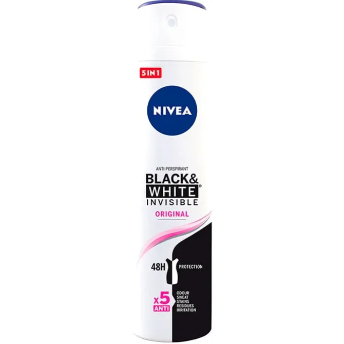 Invisible Black & White Desodorante Spray