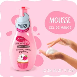 Jabón de Manos Mousse Fresa Nata
