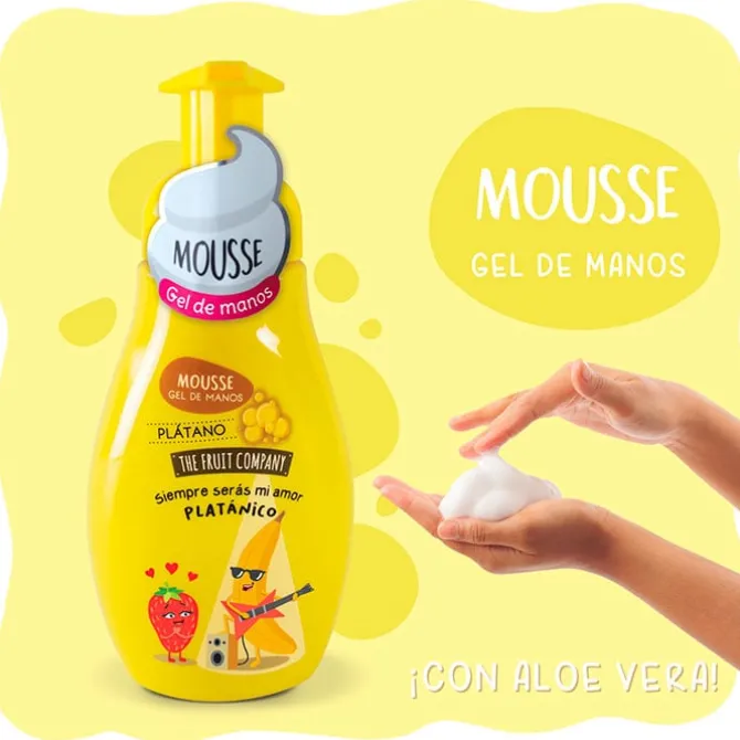 Jabón de Manos Mousse Plátano