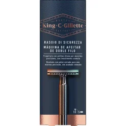 KING C. GILLETTE Maquinilla Doble Filo