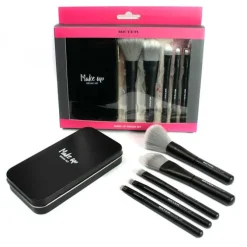 Kit Mini Brochas Make Up Estuche