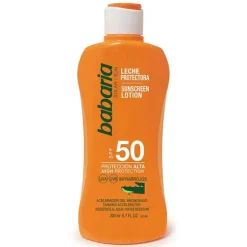 Leche Solar con Aloe Vera SPF50