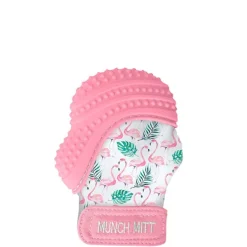 Manopla de Dentición Bebé Flamencos