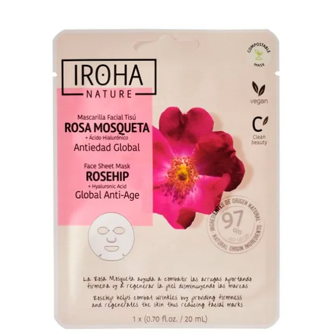 Mascarilla Facial Antiedad Global Rosa Mosqueta