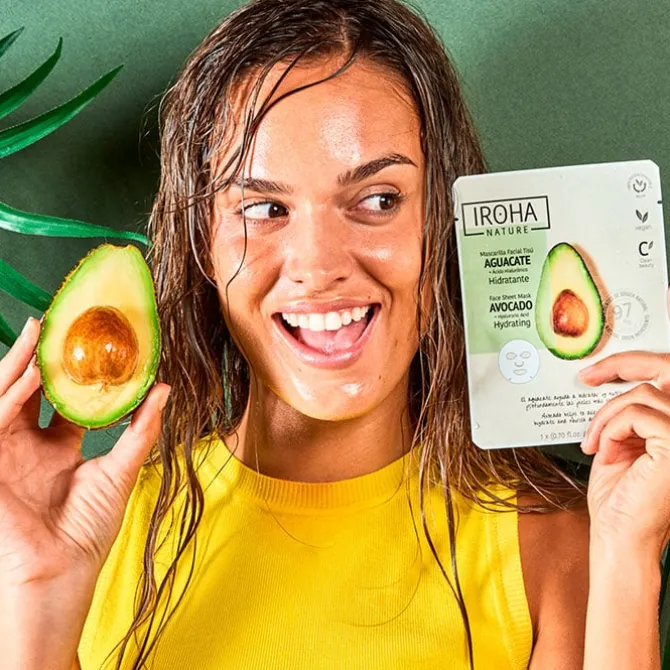Mascarilla Hidratante con Aguacate