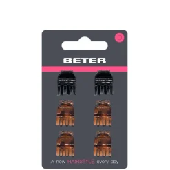 Mini Grapas Concha y Negro Trendy Classics