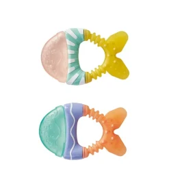 Mordedor de Agua Pececitos Naranja-Amarillo