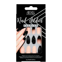 Nail Addict Premium Black Stud & Pink Ombré