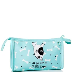 Neceser Puppy Girl Power Azul