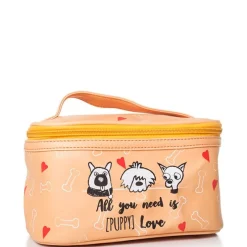 Neceser Puppy Girl Power Naranja