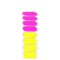 Neon Blast Láminas de Uñas