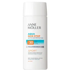 NON STOP Aqua Loción Facial Toque Seco SPF30