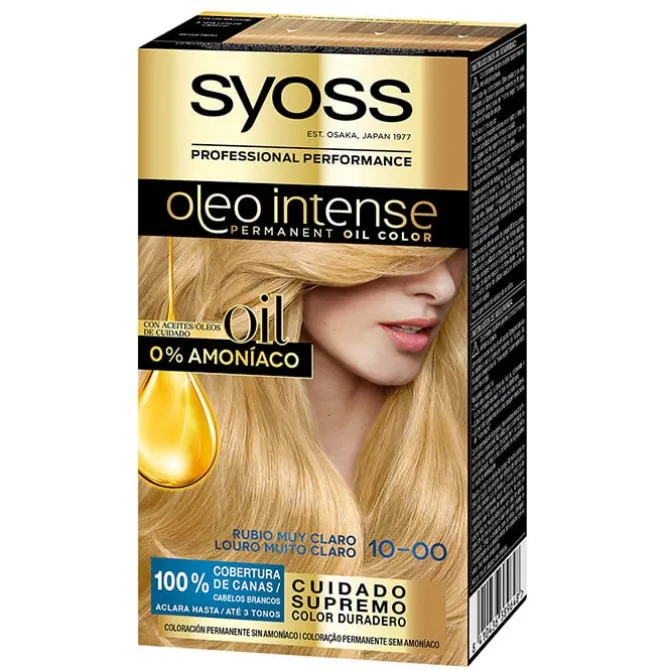 Oleo Intense Coloración 10-00 Rubio Muy Claro