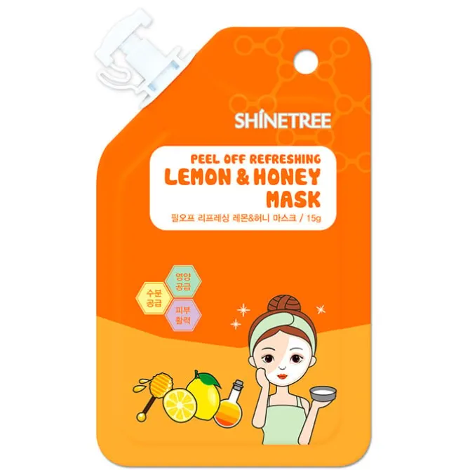 Peel Off Refreshing Lemon & Honey Mask
